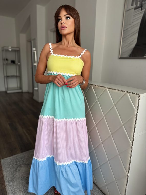 "Gelato Misto" ruha - "Light Yellow, Mint Green, Pale Pink & Sky Blue"